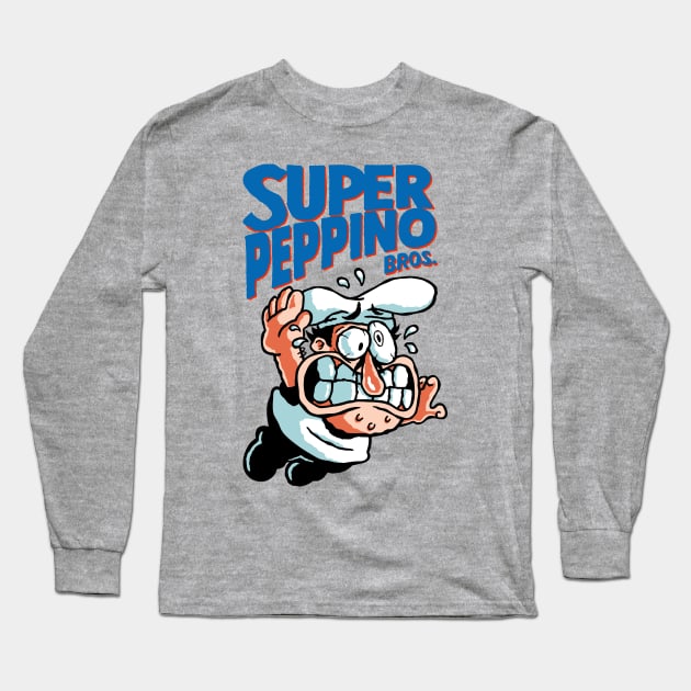 Super Peppino Long Sleeve T-Shirt by demonigote